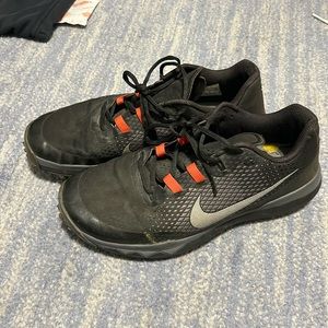 2015 Nike Tiger Woods Black golf shoes